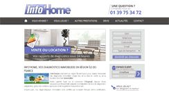 Desktop Screenshot of info-home.fr