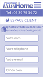 Mobile Screenshot of info-home.fr